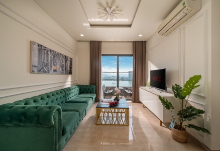 B1535 - Lux 3BR/120m2 Monarchy Apartment Han River view