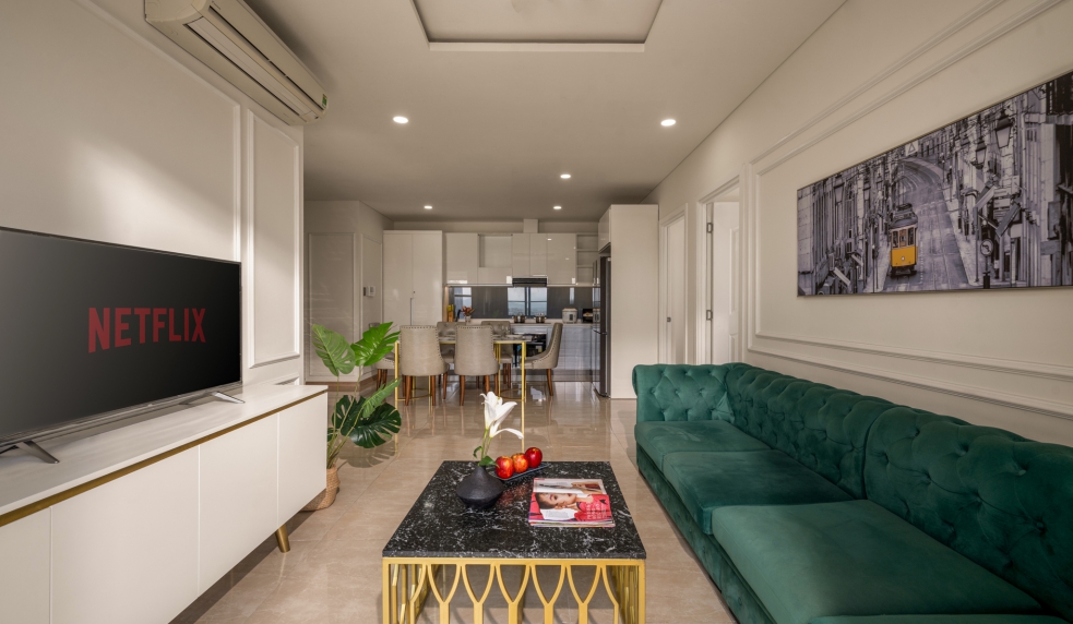 B1535 - Lux 3BR/120m2 Monarchy Apartment Han River view