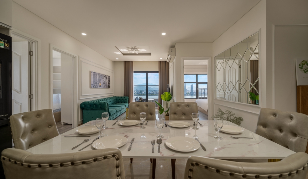 B1535 - Lux 3BR/120m2 Monarchy Apartment Han River view