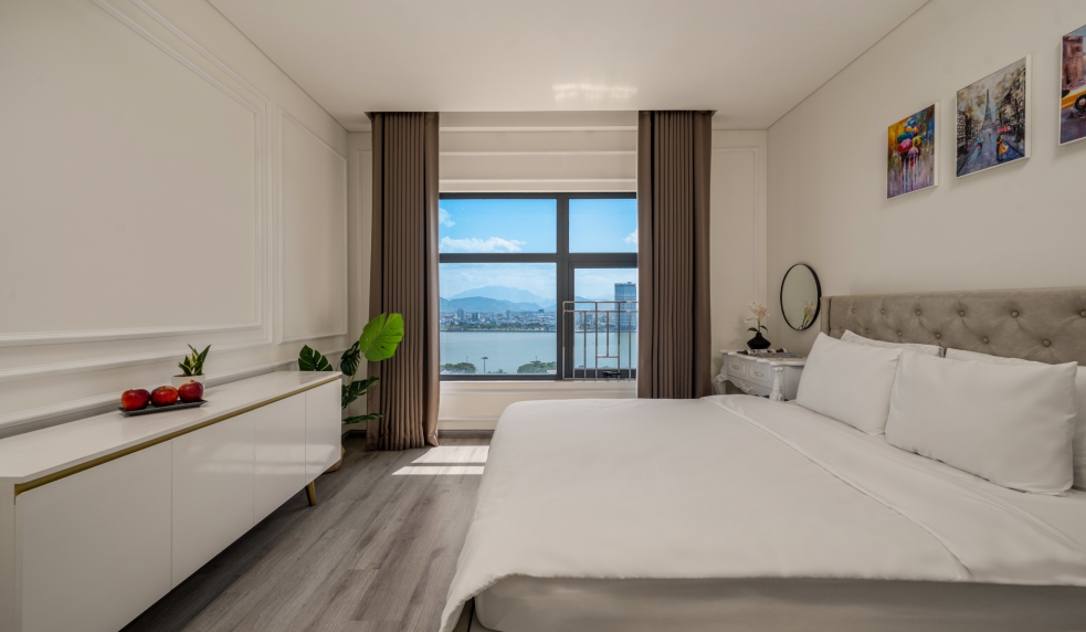 B1535 - Lux 3BR/120m2 Monarchy Apartment Han River view