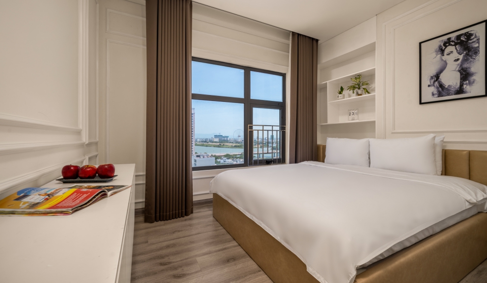 B1535 - Lux 3BR/120m2 Monarchy Apartment Han River view