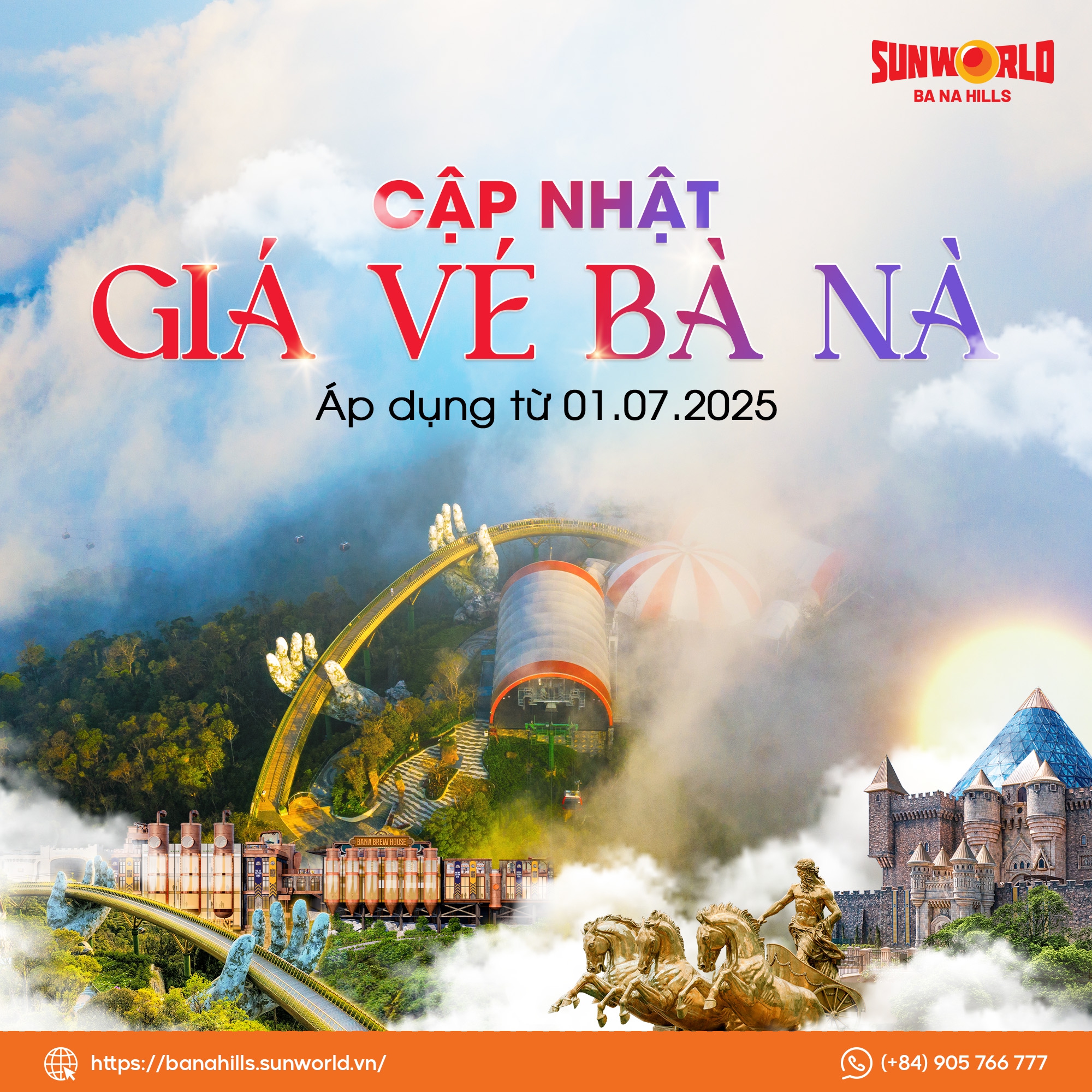 MÙA HÈ RỰC RỠ – TRẢI NGHIỆM TRỌN VẸN TẠI SUN WORLD BA NA HILLS